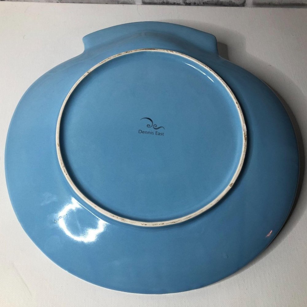 Blue Shell Chip and Dip Plate - Picture 3 of 6